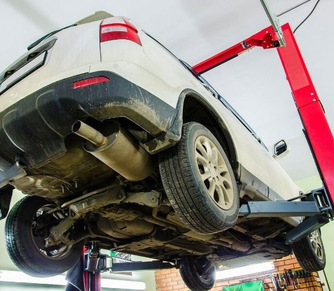 how to find lift points in a car