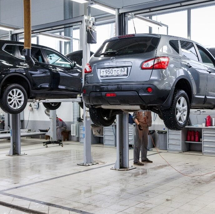 car lift slider grease