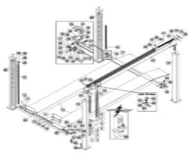 Parts for Tuxedo Lift FP14K