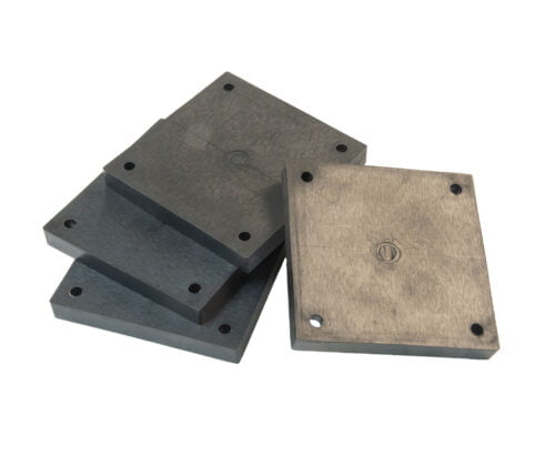 Set of 4 Rubber Air pads (5" square) for BendPak lifts.