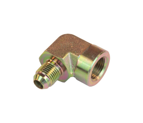 90-Degree Hydraulic Fitting for Atlas lifts (Part number BH-7166-848 and OEM reference number 500396-3).